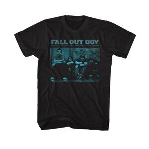 Fall Out Boy Take This To Your Grave Black Graphic T-Shirt - Rock Band Tee